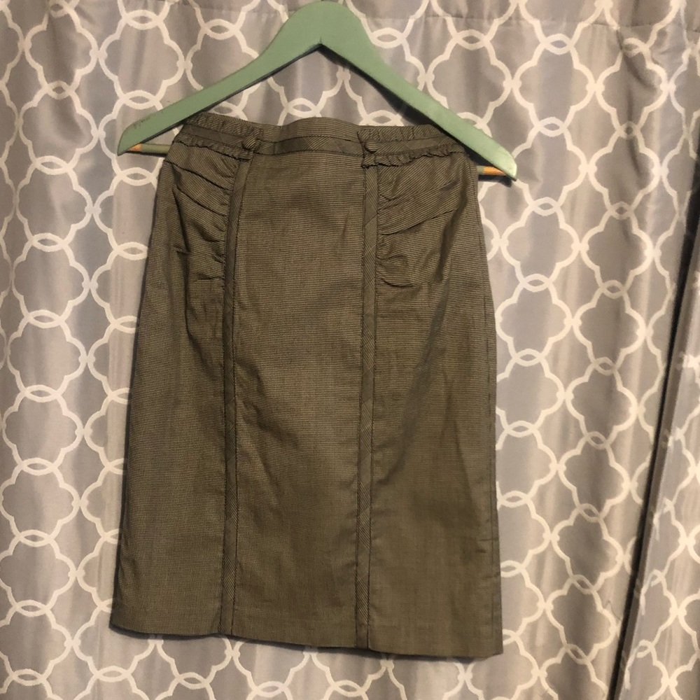 Nanette Lepore houndstooth pencil skirt - EUC